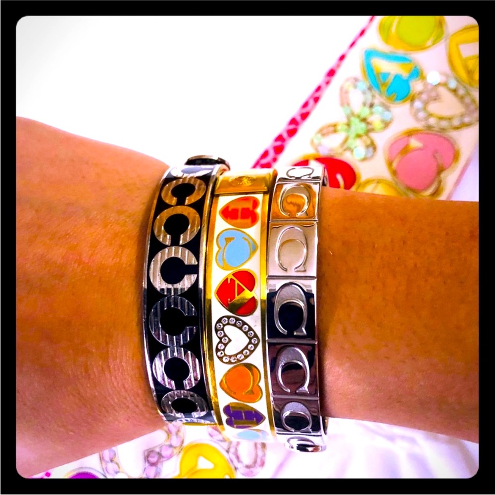 Coach Stackable Bangle Bracelets - image 1